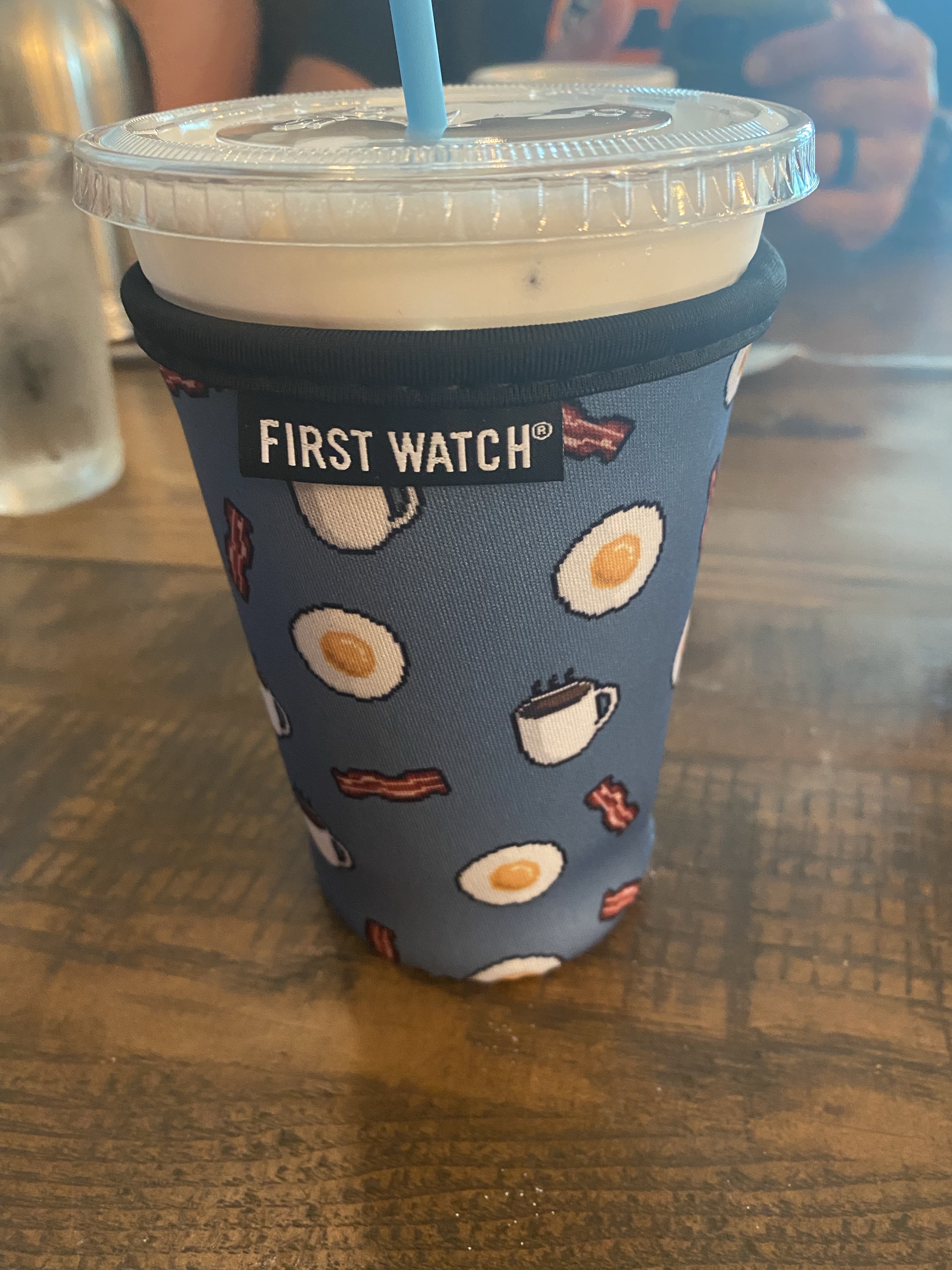 First Watch Iced Mint Mocha Latte