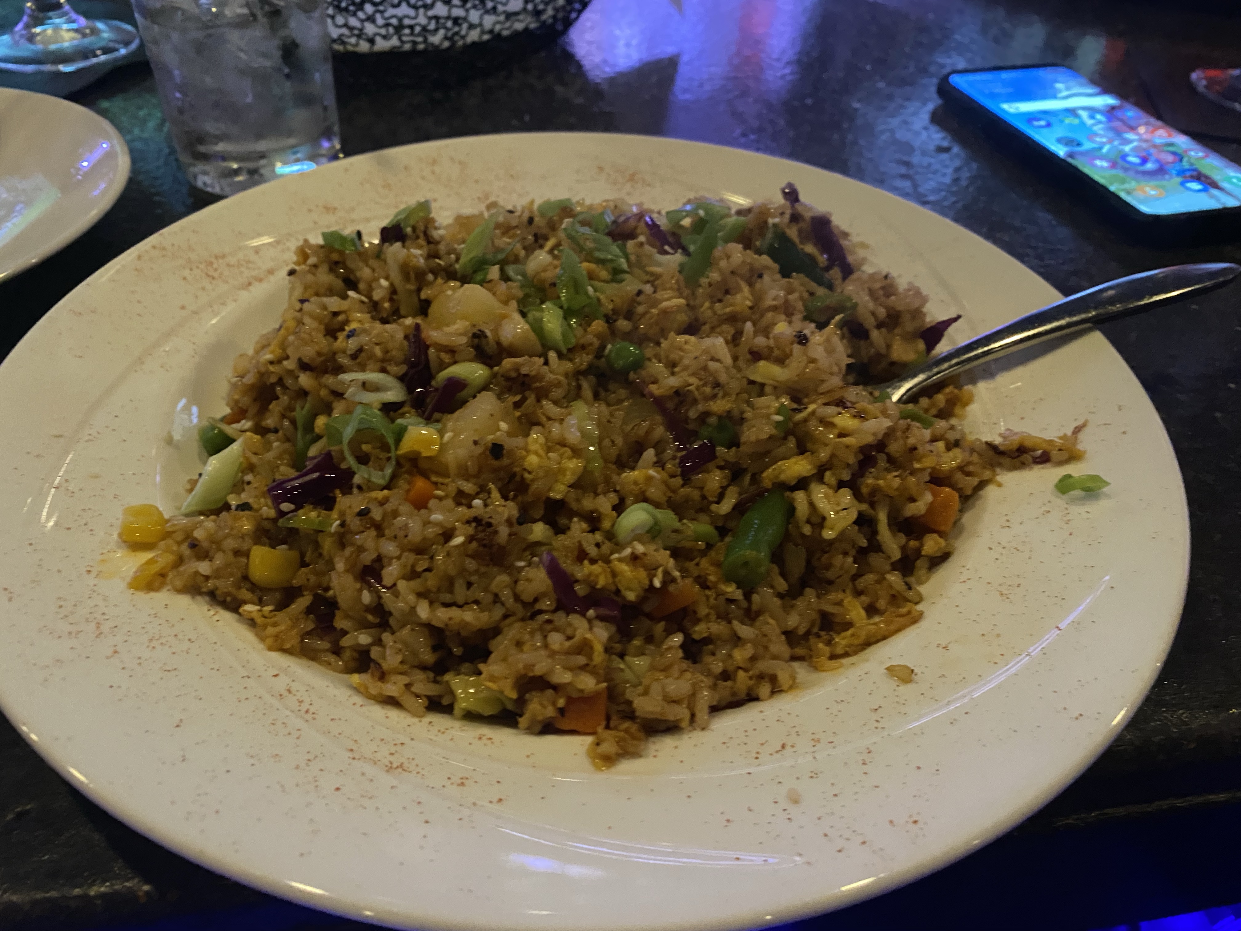 Grill 211 Thai Fried Rice in Downtown Paducah