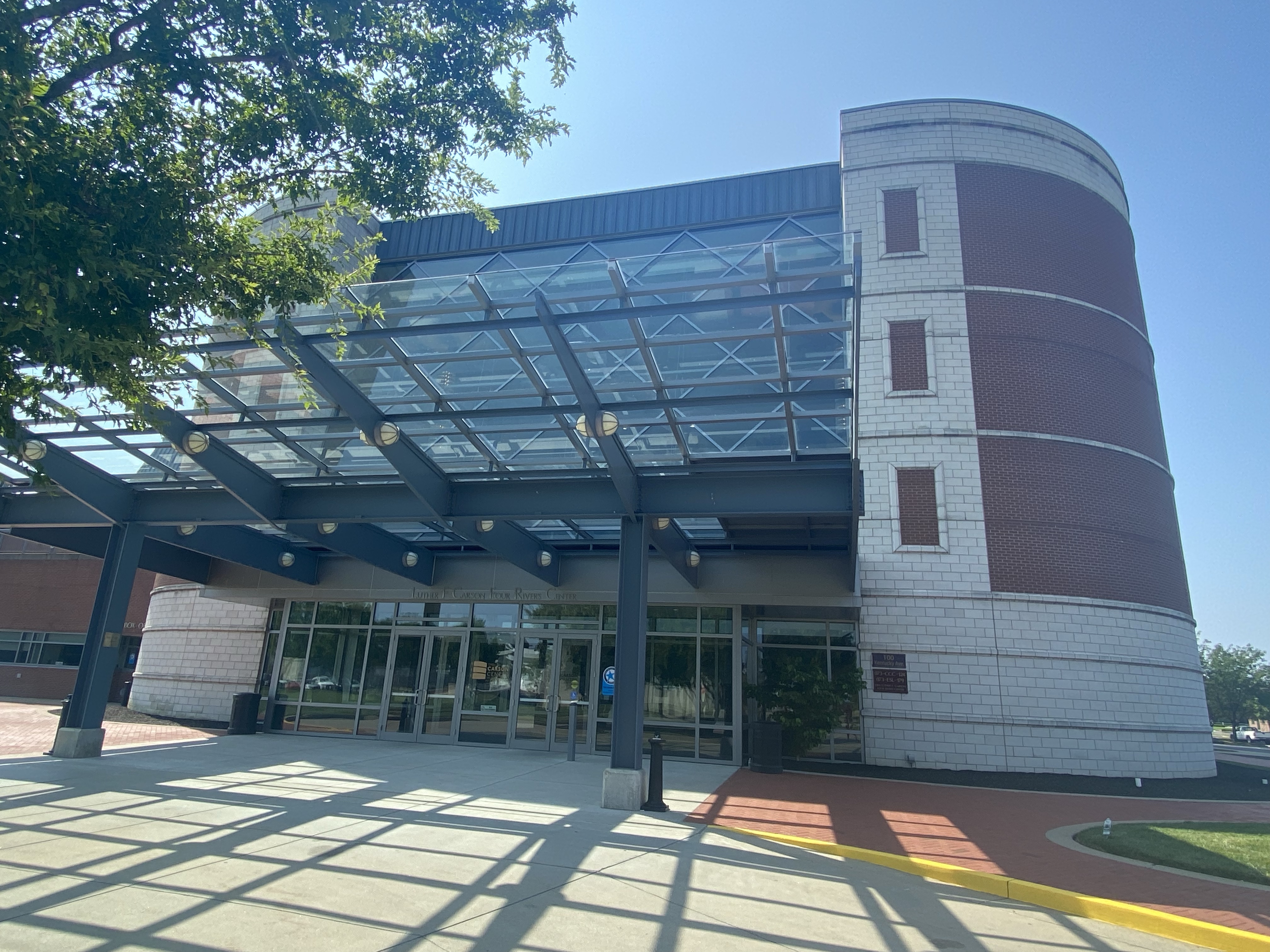 The Carson Center in downtown Paducah, Kentucky