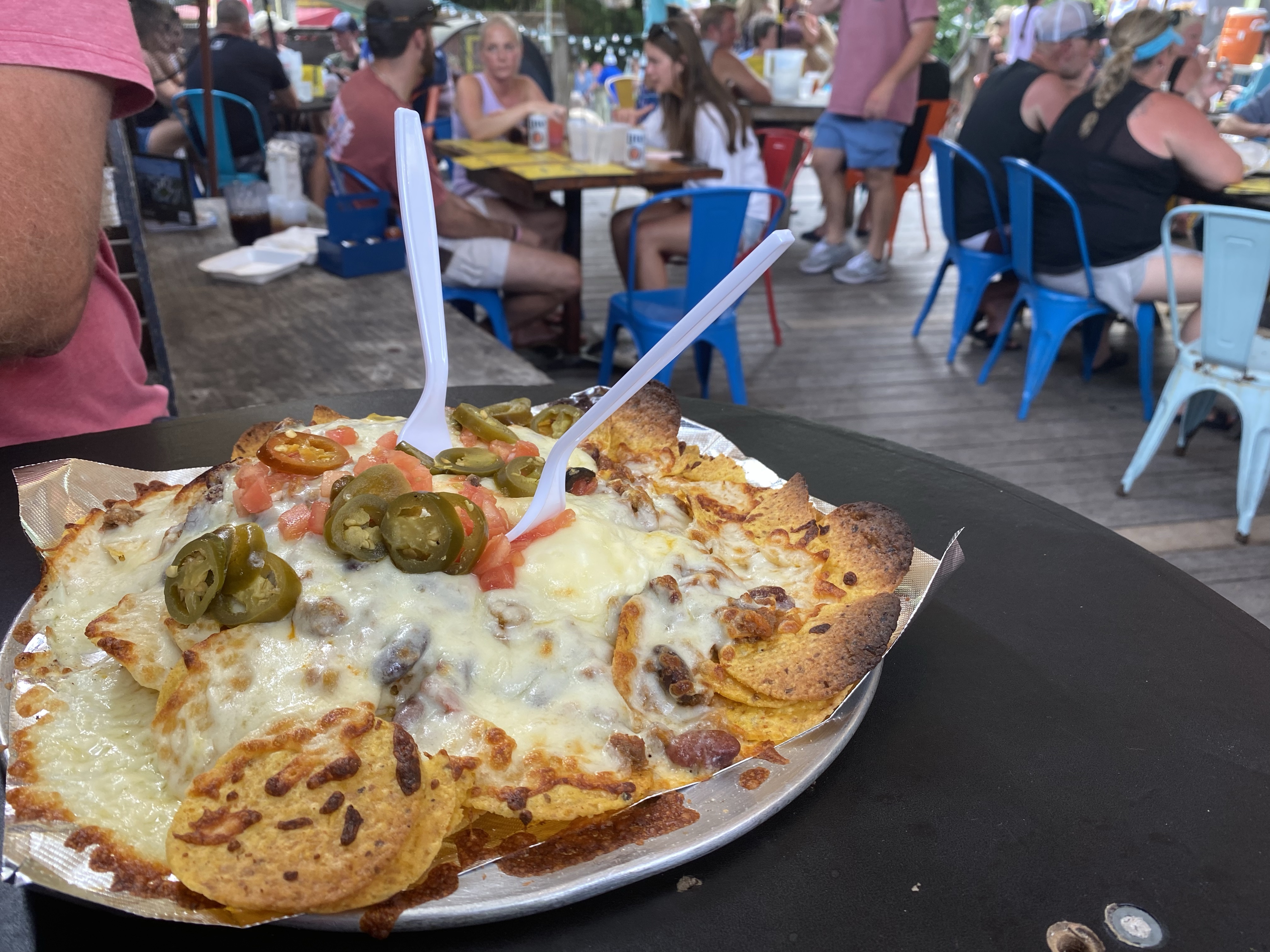 Huc-A-Poos Nachos on Tybee Island